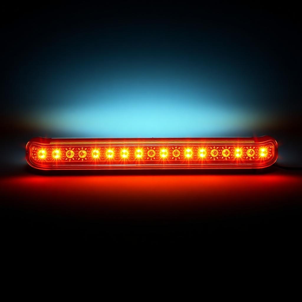 Amber LED Emergency Light Bar
